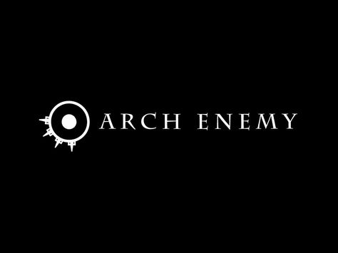 Arch Enemy logo Arch Enemy Logo, Enemy Wallpaper, Music Logos, Mercyful Fate, Arch Enemy, Music Logo, Black Logo, Music Bands, Heavy Metal