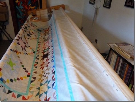 How to Load a 3 Roller hand quilting frame Quilt Frame Plans, Hand Quilting Frames, Diy Quilting Frame, Japanese Quilt Patterns, Homemade Quilts, Quilting Frames, Baby Quilt Pattern, Japanese Quilts, Queen Size Quilt