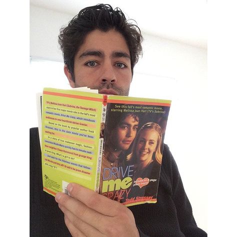 Pin for Later: How Are Your Favorite Celebrities Spending Thanksgiving Weekend? Drive Me Crazy Movie, Crazy Movie, Adrian Grenier, Melissa Joan Hart, Thanksgiving Weekend, Weekend Reading, Drive Me Crazy, Romantic Movies, Real Life Stories