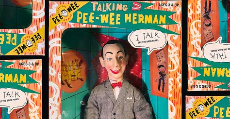 Performing surgery on a vintage Talking Pee-wee Herman doll to fix its broken voice box | Boing Boing Pee Wee's Playhouse, Cassandra Peterson, Pee Wee Herman, Pee Wee, Christmas Albums, Frosty The Snowmen, Funny Stories, Fix It, Surgery