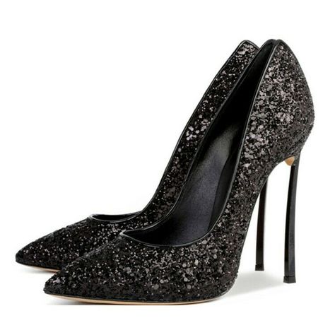 Sparkle High Heels, Evening Heels, Glitter High Heels, Glitter Pumps, Prom Heels, Womens Stilettos, Stiletto Shoes, Prom Shoes, Pointed Toe Shoes