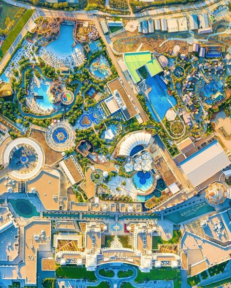 Water Park Design Plan, Water Village, Aqua Park, City Layout, Archi Design, Park Landscape, Parc D'attraction, Ocean Park, Design Master