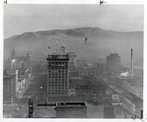 Salt Lake City History, Salt Lake City Downtown, Great Basin, Joseph Smith, Vintage Everyday, Bad Memories, History Pictures, Vintage Things, Salt Lake City Utah