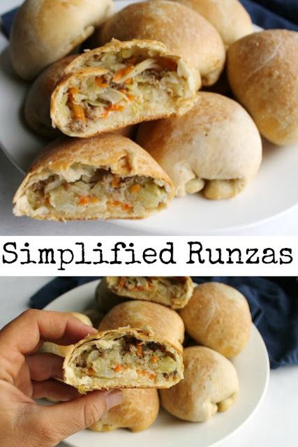 Runza Recipe With Sauerkraut, Easy Runza Recipe, Stuffed Sandwiches, Bierocks Recipe Easy, Cabbage And Cheese, Runzas Recipe, Runza Recipe, Ground Beef Cabbage, Bierocks Recipe