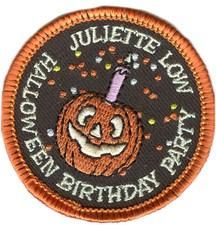 Scout Mom Shares: Brownie Girl Scout Way #2 Celebrate Juliette Low's Birthday on Halloween Juliette Lowe Birthday Ideas, Juliette Gordon Low Birthday Party Ideas, Girl Scout Brownies Meetings, Girl Scout Brownie Badges, Girl Scout Fun Patches, Girl Scout Patches, Girl Scouts Brownies, Brownie Scouts, Brownie Girl Scout