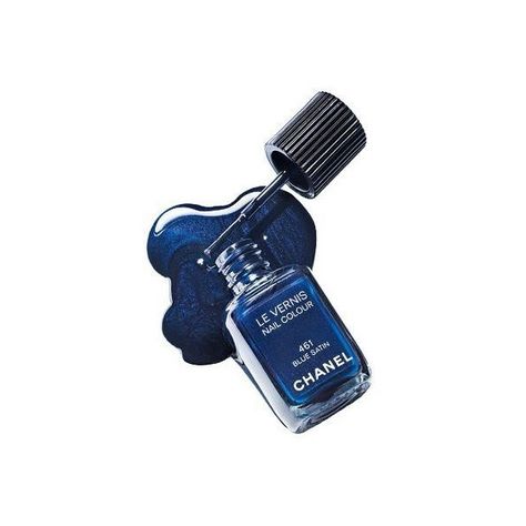 ESMALTE CHANEL LE VERNIS BLUE SATIN-461- veja isso!!! - R$ 109.90 em... ❤ liked on Polyvore featuring beauty products, nail care, nail polish, makeup, beauty, fillers and nails Nail Polish Png, Dark Blue Nail Polish, Chipped Nail Polish, Dark Blue Nails, Chanel Nail Polish, Chanel Nails, Nail Polish Bottles, Blue Nail Polish, Nails Blue