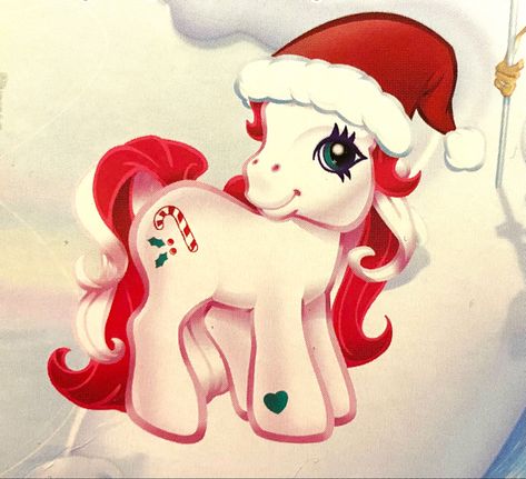 Christmas My Little Pony, Gen 3 Mlp, Mlp Christmas Pfp, My Little Pony Gen 3, Mlp Generations, Mlp Christmas, My Little Pony Christmas, Xmas Pfp, G3 Mlp