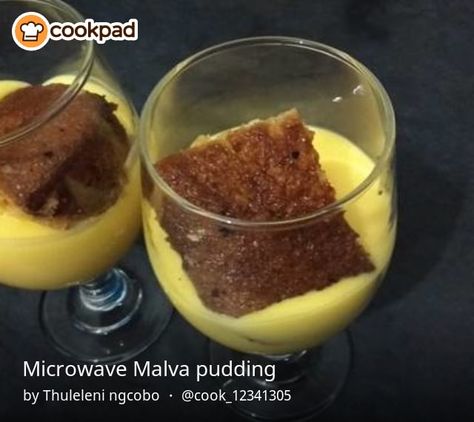 Microwave Malva pudding Malva Pudding Recipe, Pudding In A Mug, South African Desserts, Indian Pudding, Malva Pudding, African Dessert, Apricot Jam, Pastry Desserts, Cream Cheese Recipes