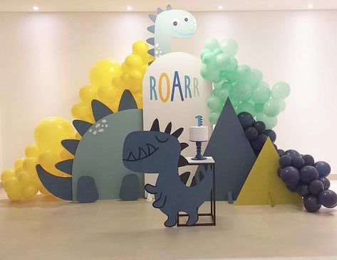 Dinosaur Birthday Theme, Baby Birthday Party Theme, Dinosaur Birthday Party Decorations, Baby Birthday Decorations, Dinosaur Themed Birthday Party, Dino Birthday Party, Dinosaur Theme Party, Birthday Party Theme Decorations, Dinosaur Baby Shower