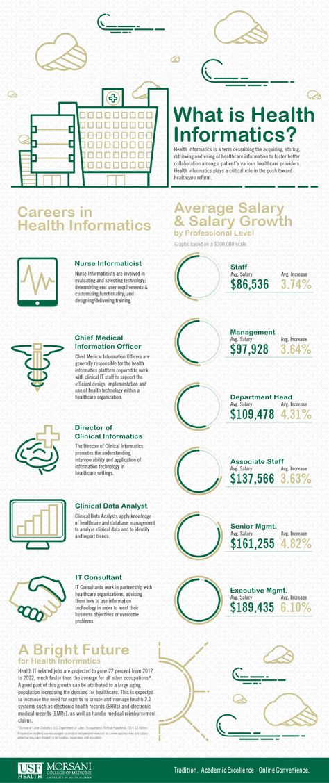 Health Informatics Infographic Health Informatics Aesthetic, Healthcare Administration Aesthetic, Health Informatics, Health Information Management, Technology Careers, Business Management Degree, What Is Health, Healthcare Technology, Healthcare Administration