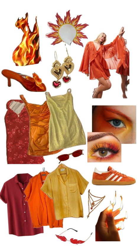 Flame Costume, Halloween