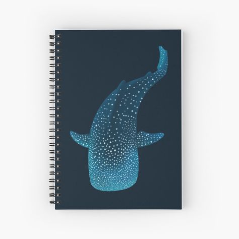 Get my art printed on awesome products. Support me at Redbubble #RBandME: https://www.redbubble.com/i/notebook/untitled-by-untitled/57424723.WX3NH?asc=u Shark Notebook, Marine Biologist, Life Journal, Room Stuff, Cute School Supplies, Marine Biology, Whale Shark, Marine Animals, A Journal