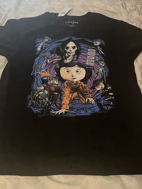 Coraline Shirt, Coraline Characters, Teen Doctor, Coraline Aesthetic, Coraline Jones, Alt Goth, Backpack Outfit, Brooklyn Baby, Lazy Day Outfits