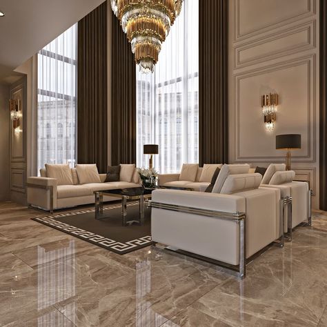 Luxury Living Room Tiles, Luxury Tiles Living Room, Modern Kitchen Tile Floor, Bedroom Floor Tiles, Modern Kitchen Flooring, Bedroom Tile, Almirah Designs, Tile Floor Living Room, Luxe Living Room