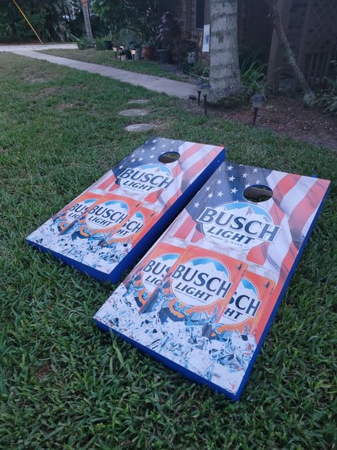 Shipping to Alexander, NY Busch Light, Light Board, Cornhole Boards, Picnic Blanket, Outdoor Blanket, Alexander