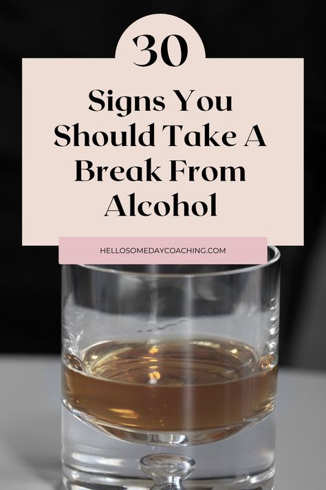 Have you been going back and forth about whether you should take a break from drinking but don’t check all the boxes for a person who had a “real problem” with alcohol? That’s the case for a lot of high-achieving women. You don’t have to have a drinking problem to have a problematic relationship with alcohol. Find out the 30 early signs you can pick up on, things you might think, feel or do, that signal it’s time to reevaluate your relationship with drinking. Side Effects Of Drinking Alcohol, Things To Drink Instead Of Alcohol, It’s Been A Day Quotes, Drinking Less Alcohol Tips, Alcohol Reduction Plan, Drinks That Dont Break A Fast, Reasons To Not Drink Alcohol, Quite Drinking Alcohol, Benefits Of Stopping Drinking Alcohol