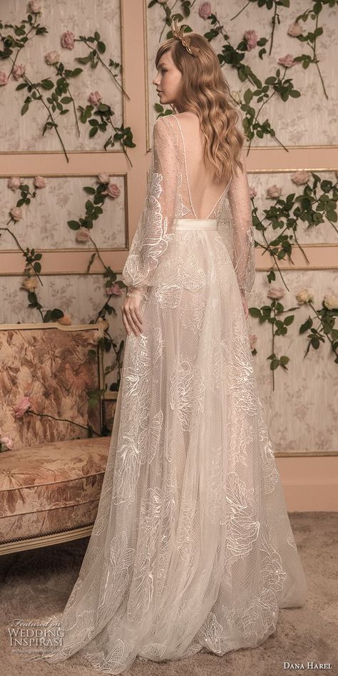 Dana Harel, Gaun Fashion, Open Backs, Boho Bridal, Boho Vintage, Bridal Fashion, Bridal Designs, Trendy Wedding, Dream Wedding Dresses