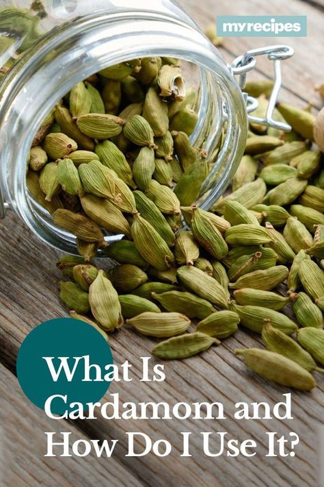 What is cardamom? Use this guide to learn all about cardamom, how to buy the best cardamom, and how to cook with cardamom. How To Use Cardamom, Cardamom Pods How To Use, Uses For Cardamom, Recipes That Use Cardamom, Baking With Cardamom, Cardamom Recipes Healthy, Cardamon Benefits Healthy, Recipes With Cardamom Spices, Recipes Using Cardamom