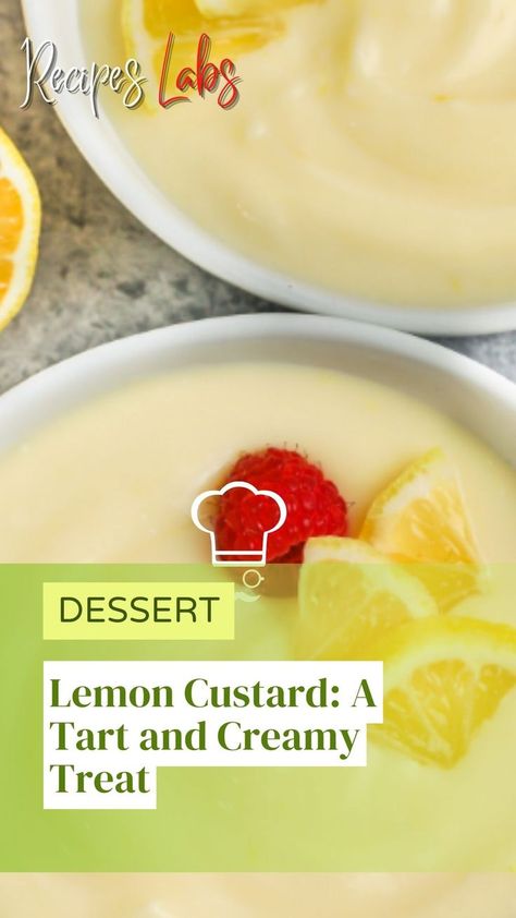 Lemon Custard Tart Recipe, Lemon Custard Recipe, Lemon Custard Filling, Lemon Custard Tart, Lemon Custard Pie, Pancakes Chocolate, Custard Tarts Recipe, Lemon Curd Cake, Work Recipes