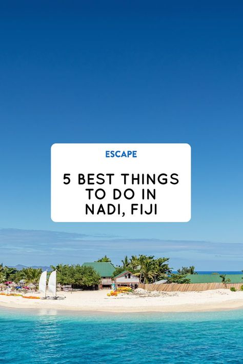 If you only know Nadi as an access point to Fiji, there is a bunch of fun stuff you could be missing out on. #fiji #nadi #island #travel Nadi Fiji, Access Point, Island Travel, Holiday Travel, Fun Stuff, Family Travel, Things To Do, Good Things, Travel