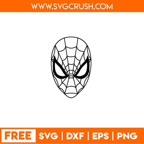 Avengers Svg Free, Free Spiderman Svg Files For Cricut, Superhero Svg Files Free, Superhero Svg Free, Spiderman Cricut Ideas, Spider Man Svg Free, Free Spiderman Svg, Marvel Svg Free, Spiderman Items