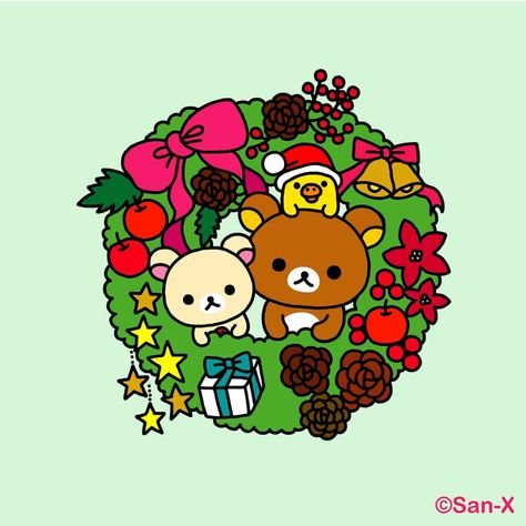 178 Likes, 1 Comments - Rilakkuma @San-X (@rilakkumafr) on Instagram: “En plein préparatifs de Noël... #rilakkuma #decoration #noel #espritdenoel #kawai #cute” Christmas Rilakkuma, Rilakkuma Wallpaper, Kawaii Background, Christmas Wallpapers, Christmas Time Is Here, Wallpaper Iphone Christmas, Kawaii Aesthetic, Kawaii Wallpaper, Rilakkuma