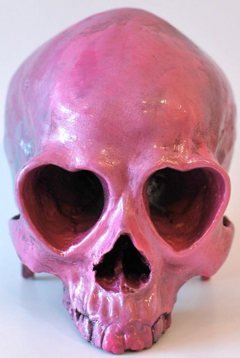 HEART SKULL - METALLIC PURPLE Ron English, Heart Skull, Sculpture Art Clay, Purple Hands, Black Resin, Clay Art Projects, Ceramics Ideas Pottery, Art Clay, Diy Clay Crafts