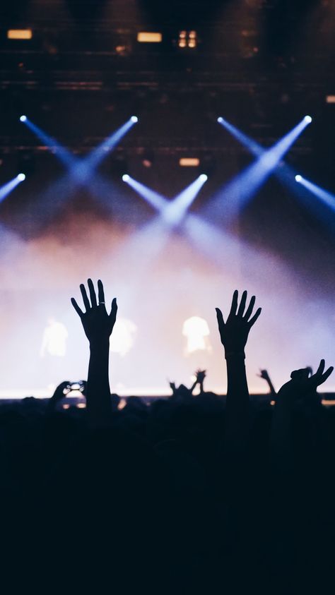 silhouette photography of concert photo – Free Crowd Image on Unsplash Concert Crowd, Blue Guitar, Silhouette Photography, Concert Aesthetic, Full Time Rv, Concert Photography, You Are, Branding Photos, Teenage Dream