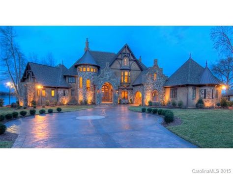 Charlotte, NC French Country Estate, Estate House, Chateau France, Luxury House Plans, French Country House, Country Estate, House Architecture Design, Stone House, Dream House Plans