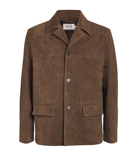 Mens Designer Men New In | Harrods UK Men Coat, Brunello Cucinelli Men, Contemporary Designs, Suede Jacket, Leather Jacket Men, Jacket Buttons, Brunello Cucinelli, Shirt Collar, A Jacket