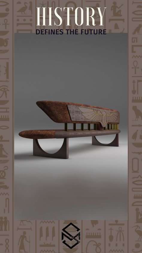 Pharaonic Interior Design, Modern Pharaonic Design, Pheronic Design, Pharaonic Furniture, Ancient Egyptian Furniture, Pharaonic Design, Egypt Furniture, Egyptian Design Pattern, Egyptian Furniture