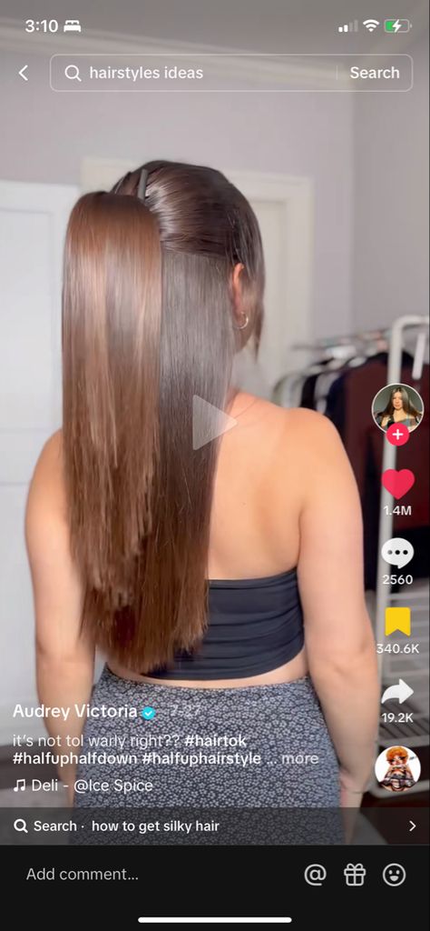 Half up half down claw clip (for silk press) Straightened Hair Half Up Half Down, Half Uo Half Down Claw Clip, Half Up Half Down Hair Slick, Half Up Half Down Slick Back, Half Up Half Down Claw Clip, Slick Back Half Up Half Down Hair, Half Down Claw Clip, Khloe Hair, Hair School