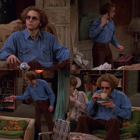 Hyde That 70s Show Outfits, Steven Hyde Outfit, Hyde Outfits, That 70s Show Aesthetic Outfits, 70s Show Aesthetic, 80s Outfits Men, That 70s Show Outfits, That 70s Show Aesthetic, 70s Show Outfits