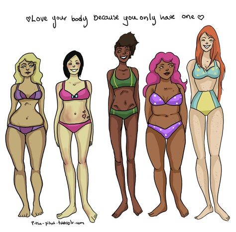 Ama a tu cuerpo porque solo tenes uno. Body Image Quotes, Body Positive Quotes, Body Positivity Art, Love Your Body, Body Acceptance, Positive Body Image, Body Confidence, Feeling Insecure, Body Positive