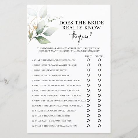 Does the Bride really know the groom? bridal game Bride And Groom Games, Wedding Advice Cards, Bridal Games, Bridal Shower Game, Advice Cards, Game Card, Wedding Advice, Kids Nursery Decor, Free Birthday Invitations