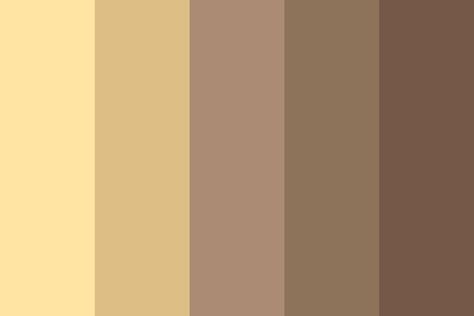 Chocolate Vanilla Cream color palette Vanilla Color Scheme, Vanilla Colour Palette, Vanilla Latte Color Palette, Pantone Vanilla Cream, Vanilla Color Palette, Canva Brown Palette, Light Brown Hex Code, Cream Color Palette, Choco Banana