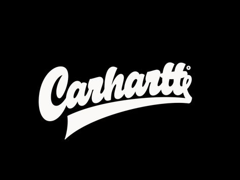 Carhartt Wallpaper, Carhartt Design, Handwritten Type, Carhartt Logo, Calligraphy Artist, Vinyl Quotes, Lettering Calligraphy, Creative Poster Design, Shirt Print Design