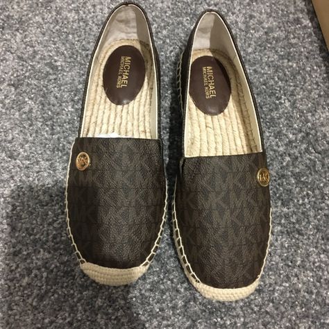 Look what I just found on Depop 🙌 https://depop.app.link/GYwy8zAJVcb Michael Kors Espadrilles, Flat Espadrille, Espadrilles, Michael Kors, Brand New