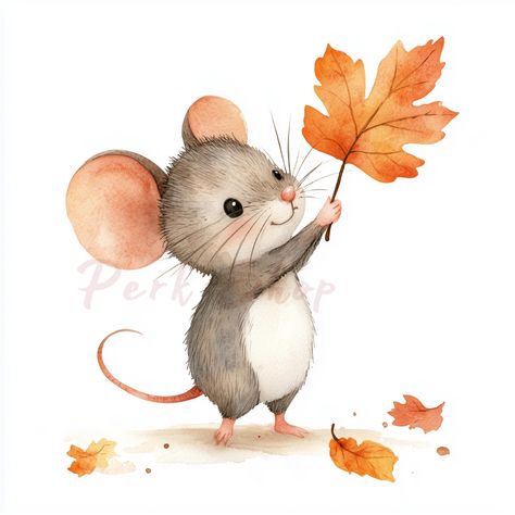 Add a touch of whimsy to your projects with our 17 Mouse with Autumn Leaf Clipart set. These high-quality watercolor illustrations feature adorable mice with autumn leaves and pumpkins, perfect for celebrating the fall season. Ideal for paper crafts, junk journals, scrapbooking, and more, these digital downloads come in high-resolution JPG files. Instantly elevate your creative projects with these charming, detailed designs. Download now and bring the magic of autumn to your crafts! WHAT INCLUDE Animal Pumpkin, Maus Illustration, Leaf Clipart, Autumn Illustration, Watercolor Peonies, Autumn Leaf, Cute Mouse, Pumpkin Fall, Flower Clipart