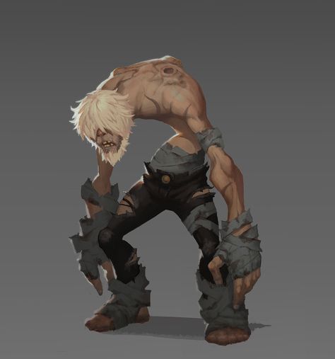 ArtStation - enemy "slave" , Youngjin Seo Slave Character Design, Sculpt Ideas, Stylized Character, Adventure Ideas, Witcher Art, 2d Character, Concept Art Character, Character Design Male, Character Sketch