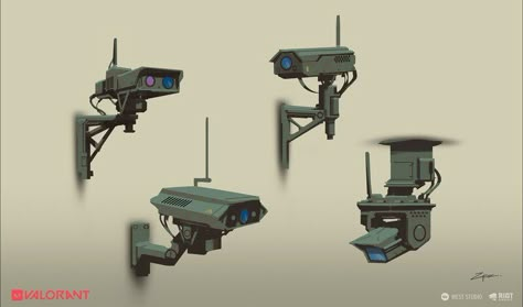 ArtStation - VALORANT_Props, Pengzhen Zhang Valorant Props, Pengzhen Zhang, Personal Project Ideas, Cyberpunk Red, 3d Reference, Concept Vehicles Sci Fi, Sci Fi Props, Props Concept, Environment Props