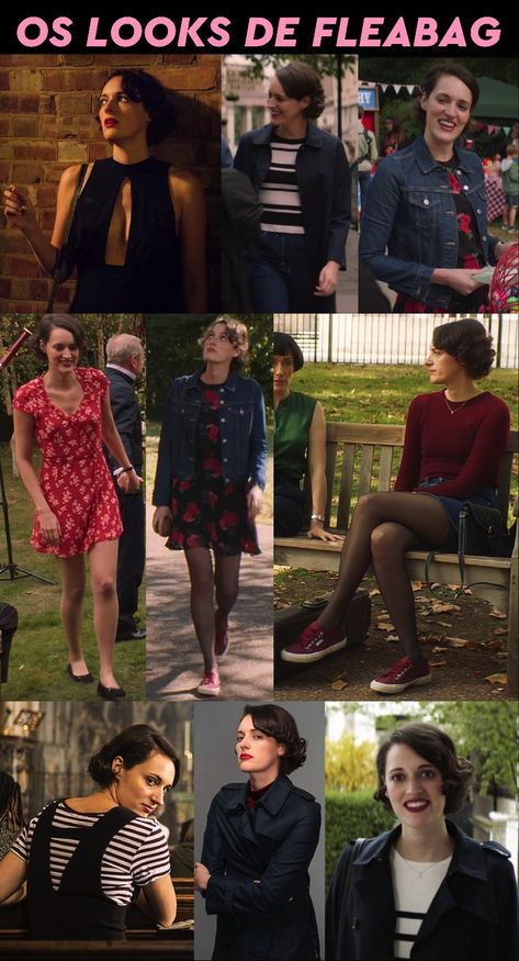 Fleabag Style, Phoebe Waller Bridge Hair, Phoebe Waller-bridge, Phoebe Waller Bridge Style, Flea Bag, Fleabag Era, Green Halloween, Movie Inspired Outfits, Looking Dapper