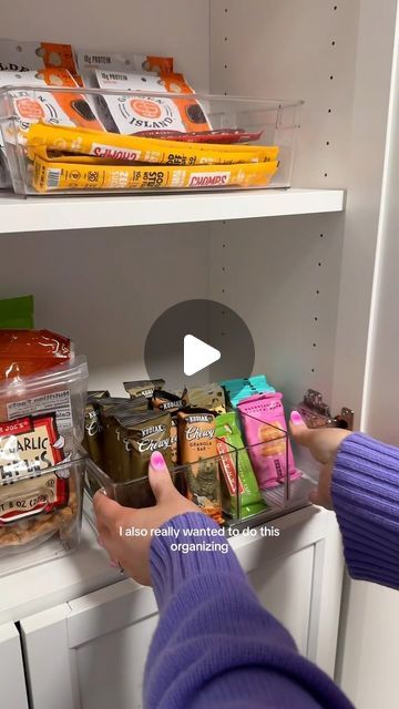 Cailee Fischer on Instagram: "dreaming of the day when I’ll finally have a walk in pantry!!! 💫😍 all the containers used in my pantry are linked in my Amazon storefront on my pantry organization list! 🫶🏻   #pantryorganizationideas #organizemypantry #pantryorganization #ikeapantryhack"