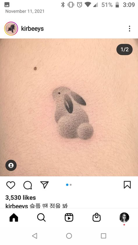 Bunny Loaf, Tattoos Inspo, Journal Lists, Cute Little Tattoos, Little Tattoos, Animal Tattoos, Tattoos And Piercings, Paw Print Tattoo, Cat Memes