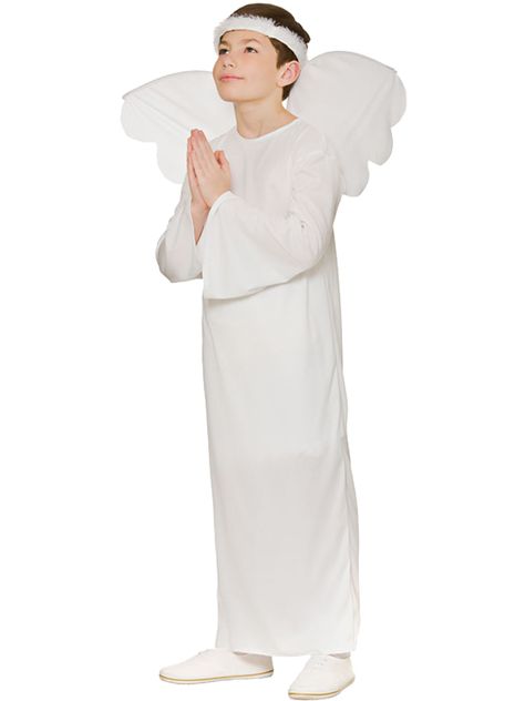 Child-White-Angel-Gabriel-Fancy-Dress-Costume-Christmas-Nativity-Kids-Outfit-New Nativity Angel, Nativity Play, Wicked Costumes, Christmas Fancy Dress, Girls Fancy Dress, Angel Kids, Angel Gabriel, The Nativity Story, Christmas Tale