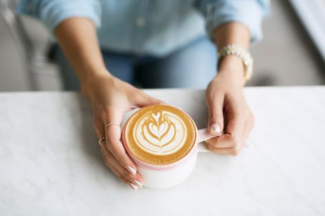 What Happens When You Stop Drinking Caffeine? | POPSUGAR Fitness Make Almond Milk, Pumpkin Spiced Latte Recipe, Coffee Benefits, Coffee Menu, Coffee Plant, Bulletproof Coffee, Latte Recipe, Pumpkin Flavor, Drinking Coffee