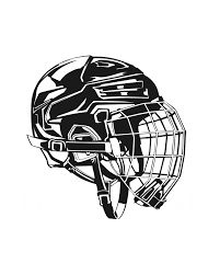 Design template: Hockey helmet Ice Hockey Room, Hockey Drawing, Hockey Tattoo, Skate Tattoo, Hockey Helmets, Helmet Drawing, Helmet Tattoo, Hockey Room, Hockey Helmet