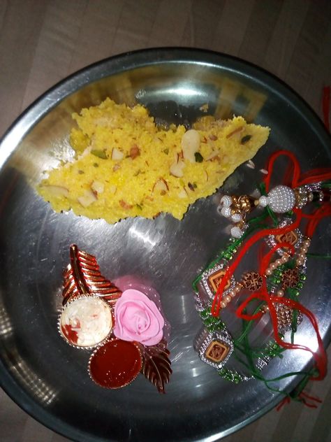 Rakhi plate Rakhi Plate, Radha Rani, Quick Saves