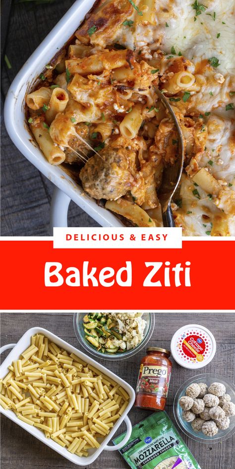 An easy and delicious baked ziti recipe is perfect for any day. This recipe is hearty and fulling and perfect for a comforting family dinner. This recipe is full of cheesy goodness and meatballs, it's hearty and delicious and great for any day. This ziti recipe can become your family's go-to, it's simple and full of good ingredients. #bakedziti #familydinnerrecipes The Best Baked Ziti, Best Baked Ziti, Best Baked Ziti Recipe, Recipes Potatoes, Easy Baked Ziti, Ziti Recipe, Pasta With Meat Sauce, Ziti Recipes, Baked Ziti Recipe