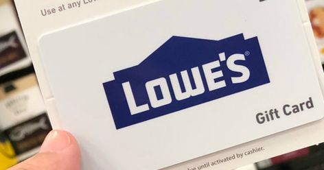 Hip2Save - $100 Lowe’s Gift Card Only $90 Delivered: Discounted gift card can be paired with coupons and sales to save even… - View More Lowes Gift Card, Bbq Supplies, Holiday Gift Card, Birthday Gift Cards, Google Play Gift Card, Grilling Gifts, Gift Card Balance, Gift Card Generator, Happy Birthday Gifts